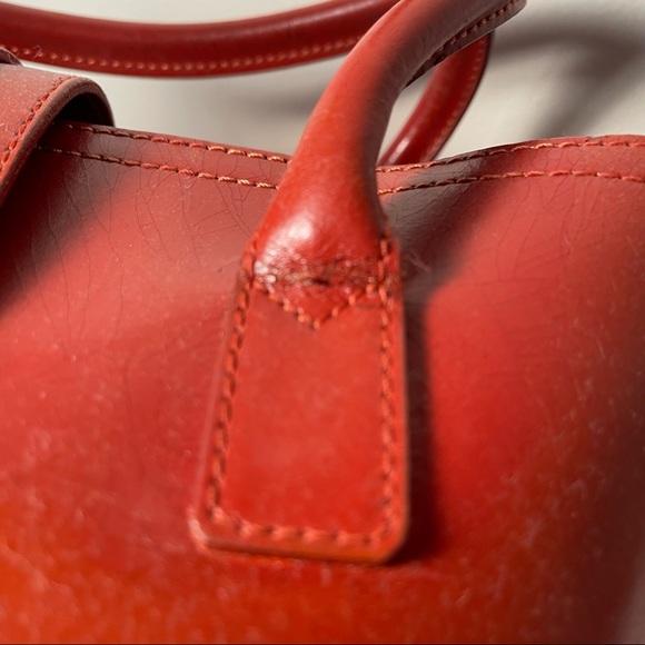 Trussardi Red Leather bag - Picture 8 of 14